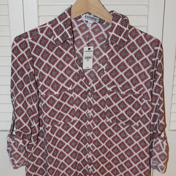 Express Tops - NWT Express Portofino Shirt Express Tops - NWT Express Portofino Shirt